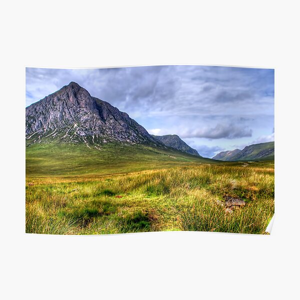 Buachaille Etive Mor, Glencoe Poster