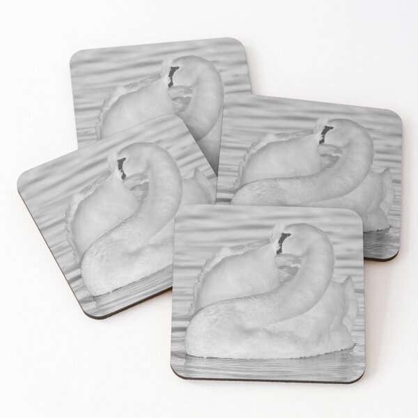 Item preview, Swan preening designed and sold by JuliaWatkins.
