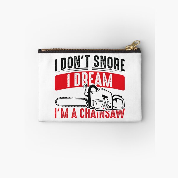 Item preview, I don't snore Chainsaw - Black designed and sold by saechla.