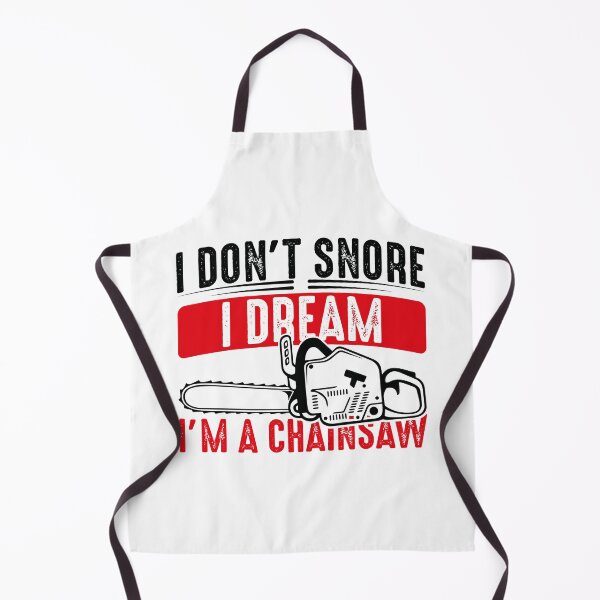 Item preview, I don't snore Chainsaw - Black designed and sold by saechla.