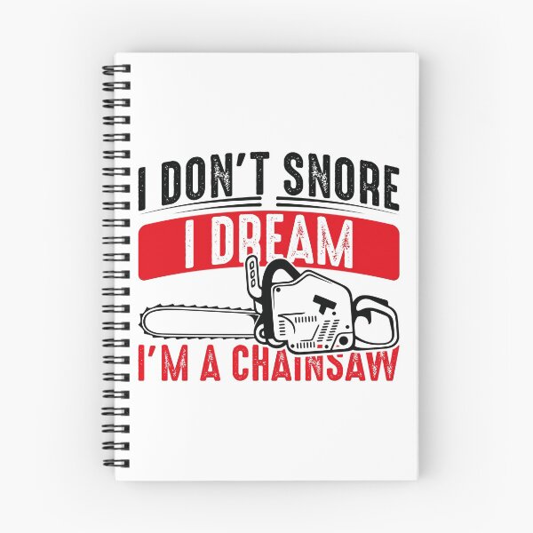 Item preview, I don't snore Chainsaw - Black designed and sold by saechla.
