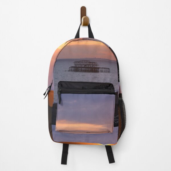 Item preview, West Pier, Brighton at sunset designed and sold by pinkal.