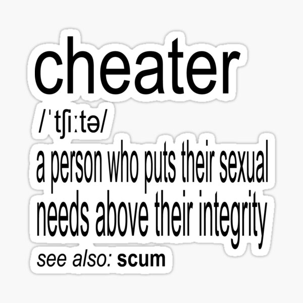 cheater-dictionary-format-definition-sticker-for-sale-by-dusicap