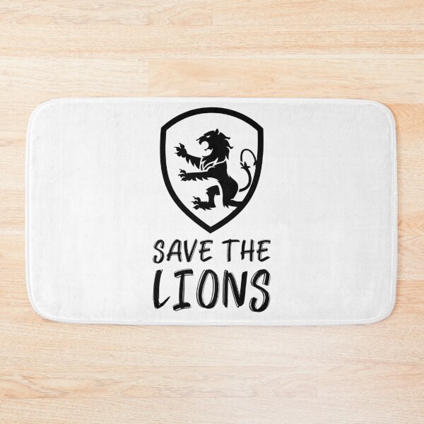 Item preview, Save the Lions Black Lion Shield designed and sold by javes93.