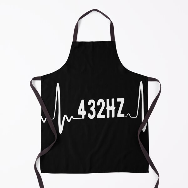 Item preview, Meditate to the rhythm of 432Hz healing music (white on black) designed and sold by yappei.