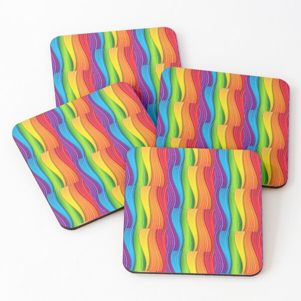Item preview, Rainbow Waves designed and sold by H2Kaur.