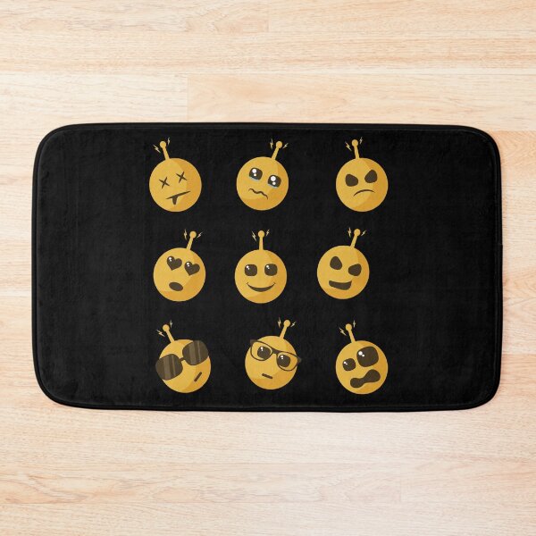 Item preview, Crafteez Emoji Sticker pack in yellow designed and sold by Crafteez.