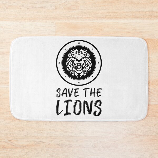 Item preview, Save the Lions Angry Lion Shield designed and sold by javes93.