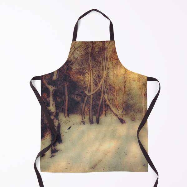 Item preview, Winter Gold - Dreamy Winter Forest designed and sold by Dyrk Wyst Redbubble Shop.
