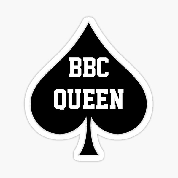 Bbc Queen Of Spades Sticker For Sale By Coolapparelshop Redbubble