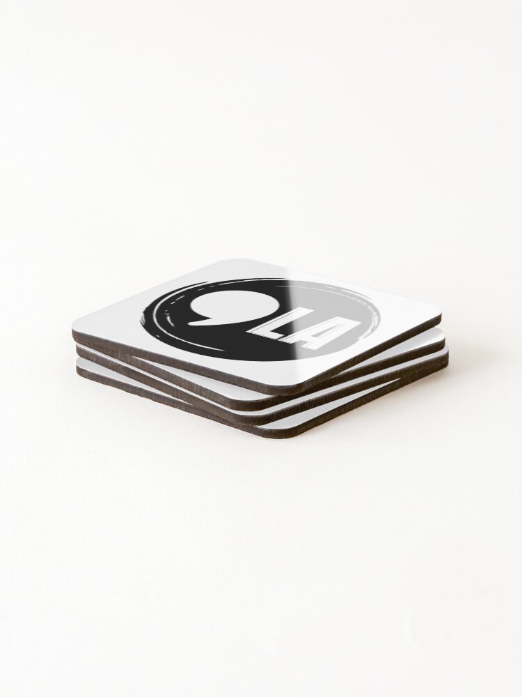 Thumbnail 4 of 5, Coasters (Set of 4), COMMA LA designed and sold by OneTimeEngineer.