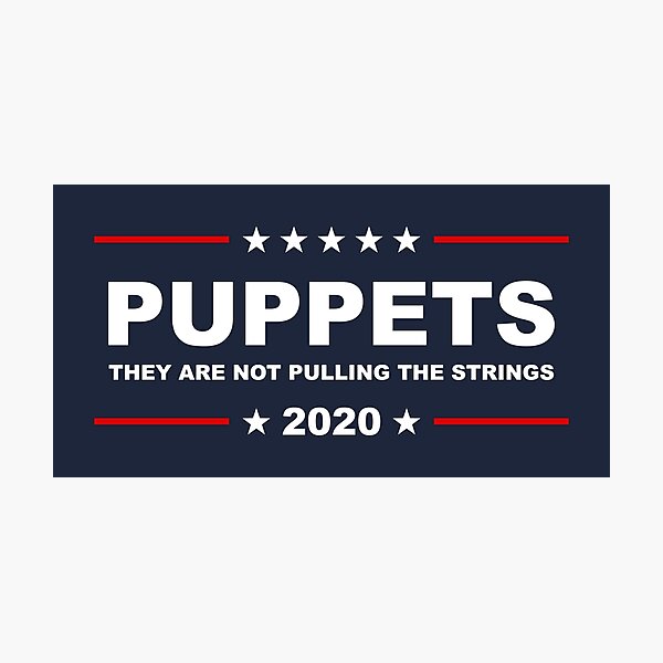 Item preview, PUPPETS 2020 - they are not pulling the strings designed and sold by MarcoPolok.