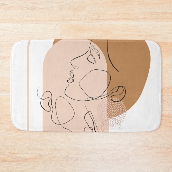 Item preview, Amour 3 - Romance In love Neutral One Line Art Abstract Drawing designed and sold by Quirkle Berry.