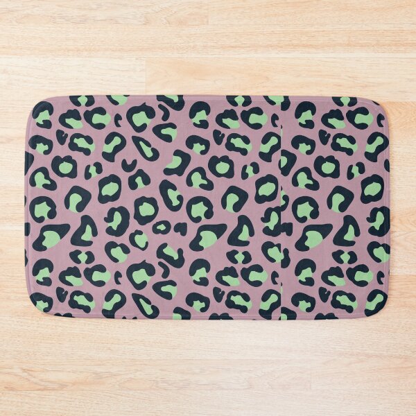 Item preview, Pink and mint green leopard animal print pattern gift design designed and sold by Michael Schmidt.