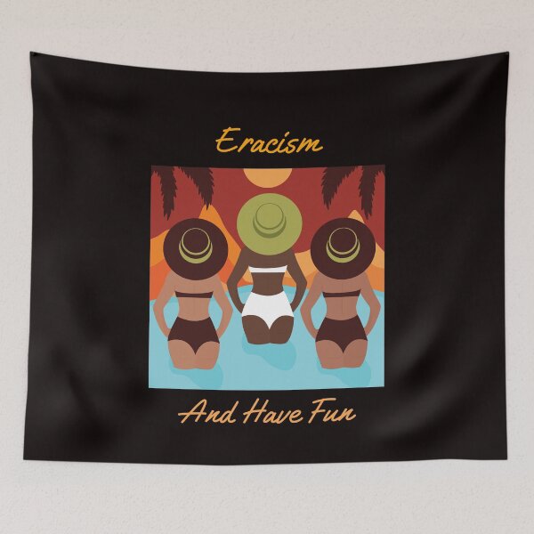 Item preview, Copy of Eracism / End Racism Beach Girl Design designed and sold by eyad1.