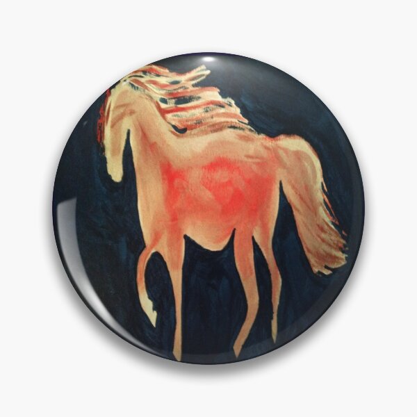 Item preview, Navy and Red Abstract Horse designed and sold by Missy69.