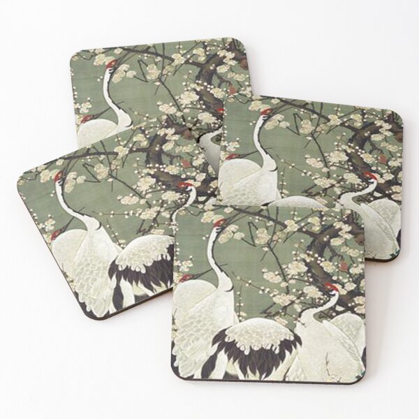 Item preview, Favourite Artist - Plum Blossom and Cranes - Jakuchu Ito designed and sold by vmajzlik.