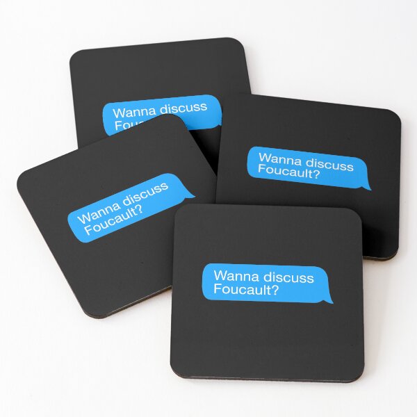 Item preview, Wanna Discuss Foucault designed and sold by isstgeschichte.