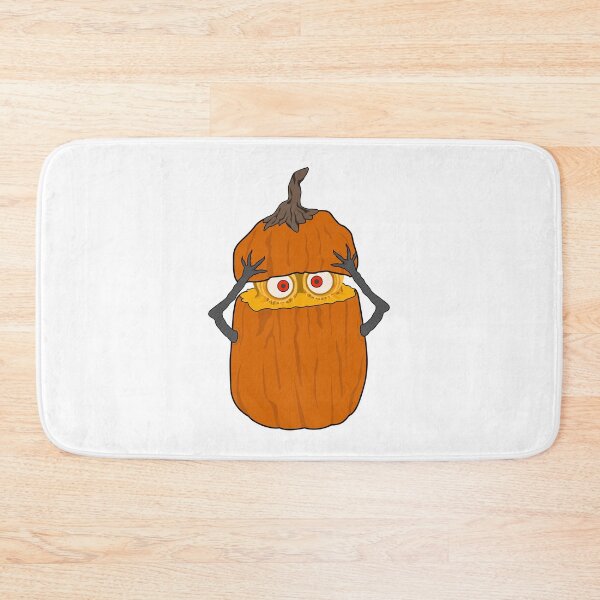 Item preview, funny halloween spooky pumpkin smile scary look face designed and sold by zerobatt.