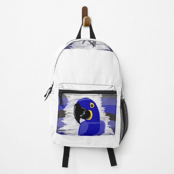 Item preview, Hyacinth Macaw Parrot - blue macaw bird designed and sold by meh4u2.
