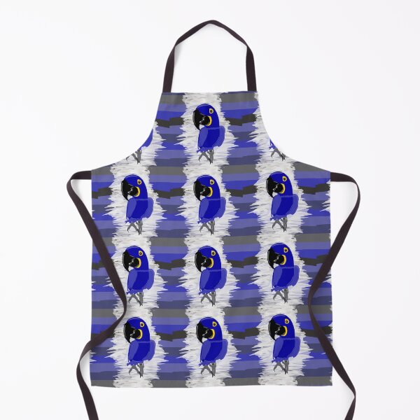 Item preview, Hyacinth Macaw Parrot - blue macaw bird designed and sold by meh4u2.