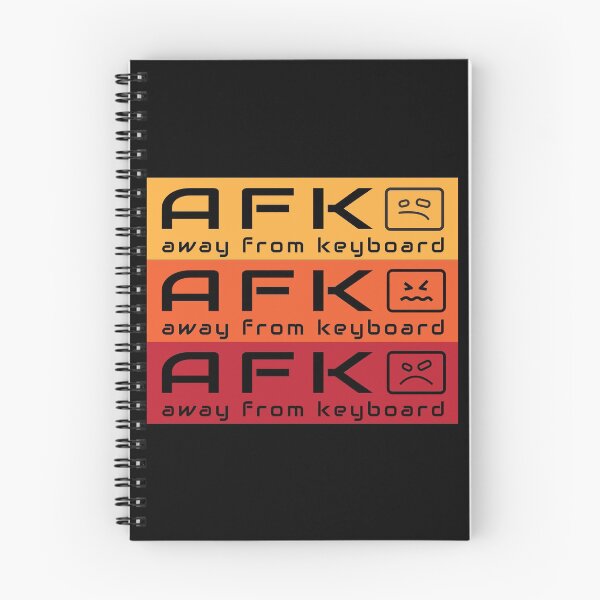 Item preview, AFK Gamer designed and sold by ArtGraffita.