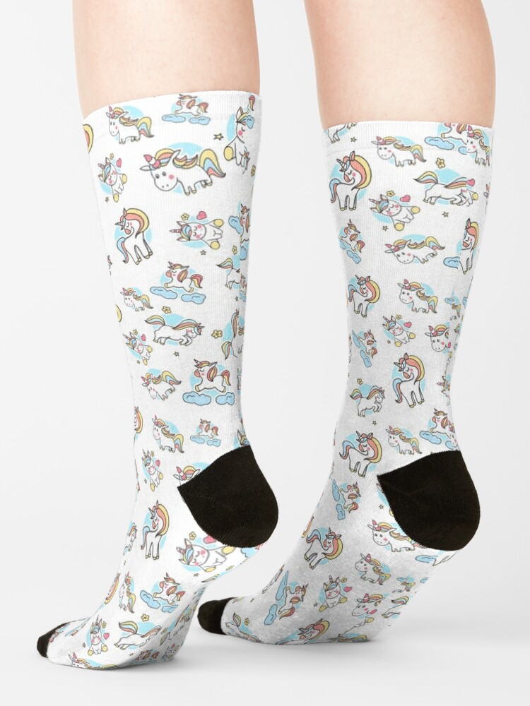 Alternate view of Unicorn Pattern  Socks