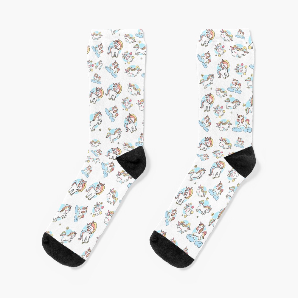 Unicorn Pattern Socks