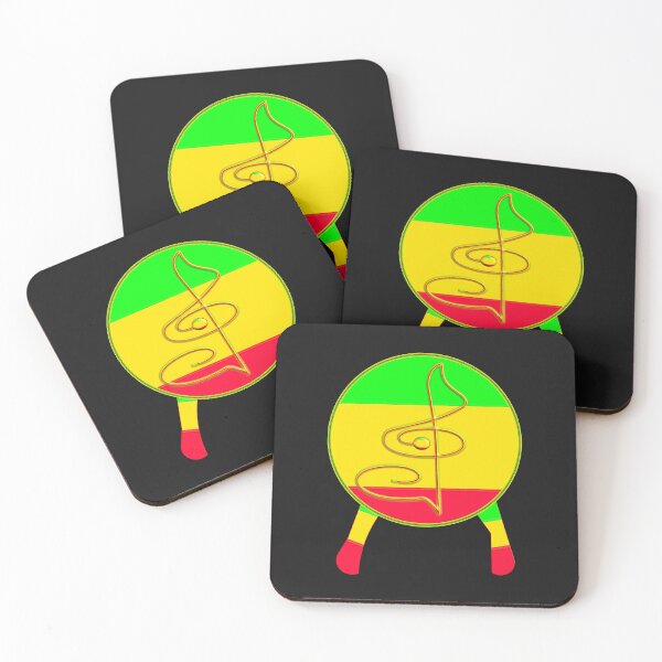 Aperçu de l'œuvre  NOEUD PAPILLON COOL AUX COULEURS DU DRAPEAU RASTA ET CLÉ MUSICALE créée et vendue par Ralek.