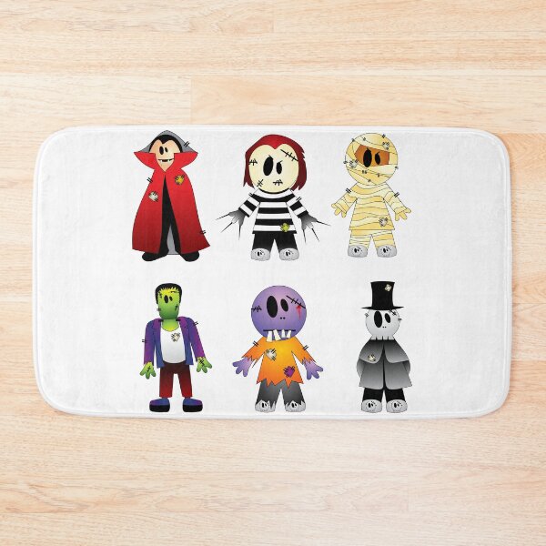 Item preview, six Halloween characters, Halloween costume New York's Village Halloween Parade, Halloween Creepy Collection designed and sold by Halalolo.