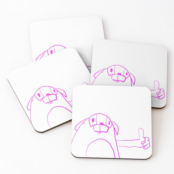Item preview, Personajes de Collin Thumbs Up Pink designed and sold by AudraMcA.