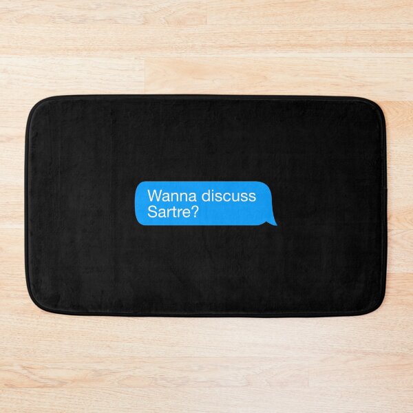 Item preview, Wanna Discuss Sartre designed and sold by isstgeschichte.