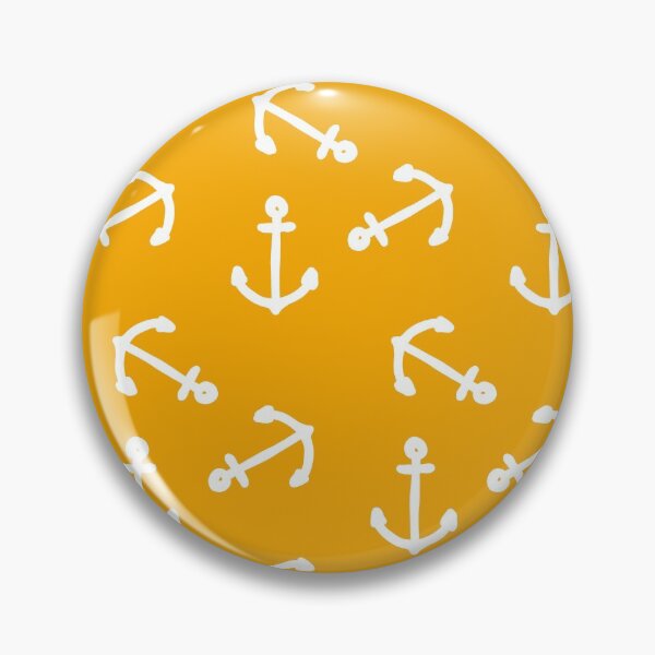 Item preview, Nautical Anchors Orange And White Vintage  designed and sold by funnytshirtemp.