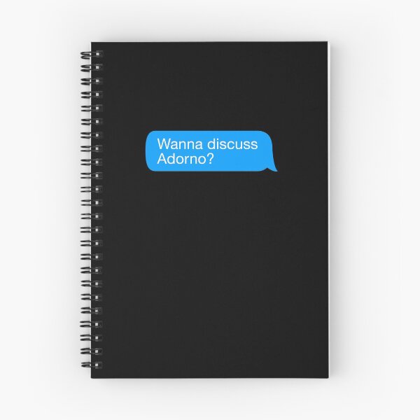 Item preview, Wanna Discuss Adorno designed and sold by isstgeschichte.