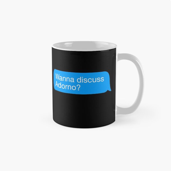 Item preview, Wanna Discuss Adorno designed and sold by isstgeschichte.