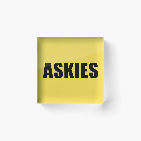 Item preview, ASKIES - black designed and sold by CoralReefZA.