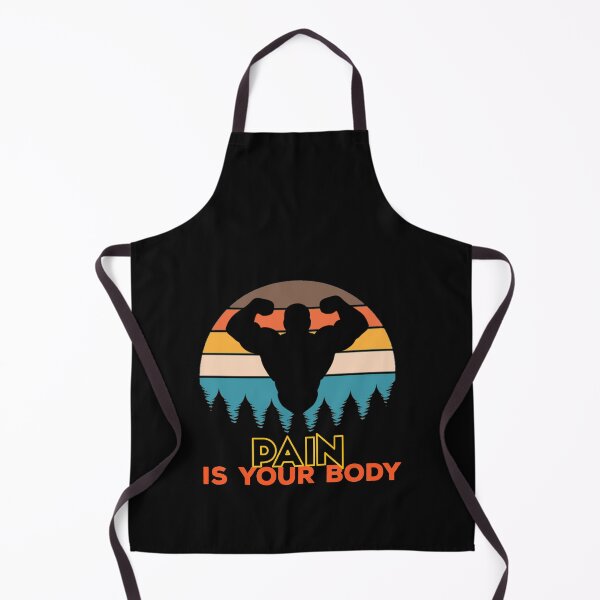 Item preview,  Pain is your body retro design designed and sold by thebearderhood.
