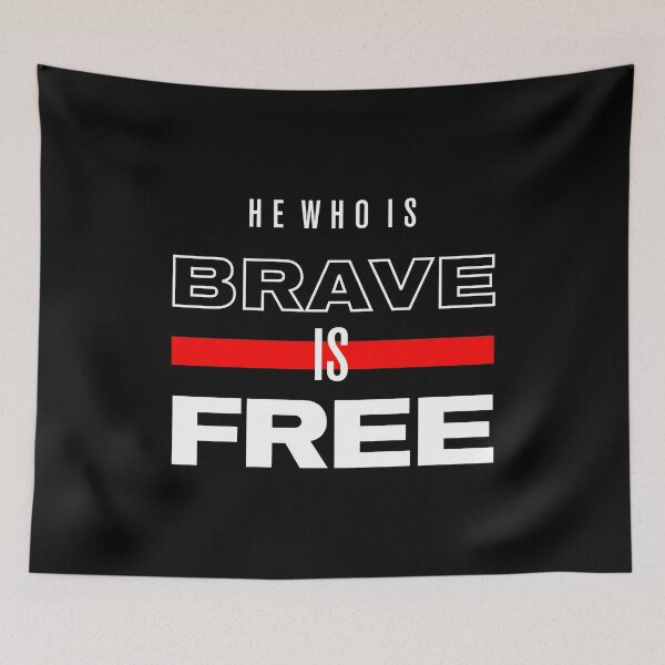 Item preview, Seneca - He who is brave is free designed and sold by Syahrasi.