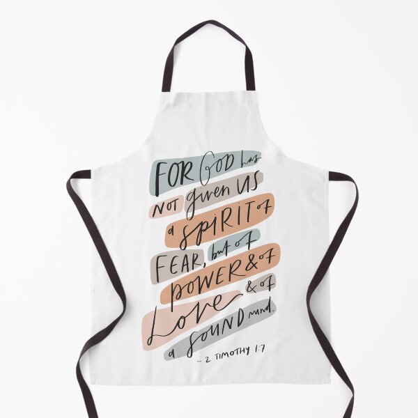 Item preview, 2 Timothy 1:7 | Bible Verses | Christian Inspirational Faith | Illustration Calligraphy designed and sold by seaniemendoza.