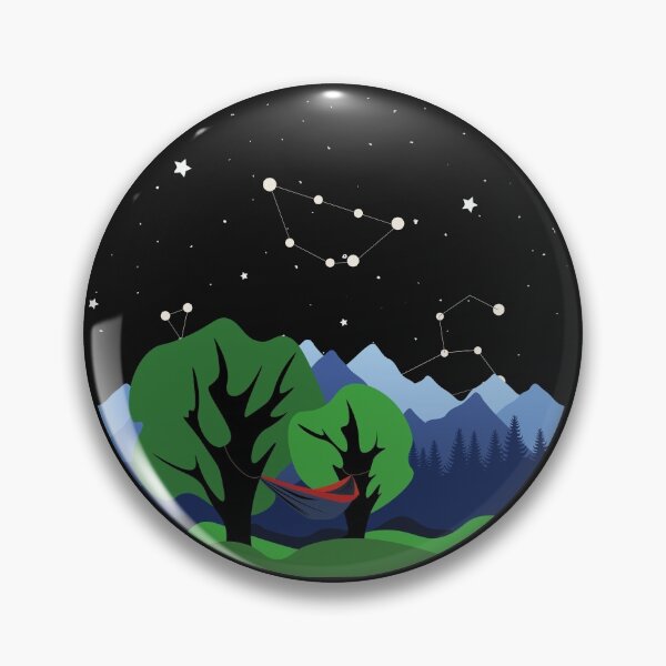 Item preview, Hammock Camping Beneath the Stars designed and sold by FringyGingy.