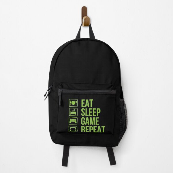 Item preview, eat sleep game repeat designed and sold by s-arta.