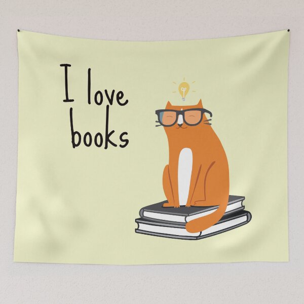 Item preview, I love books  designed and sold by Nesro34.