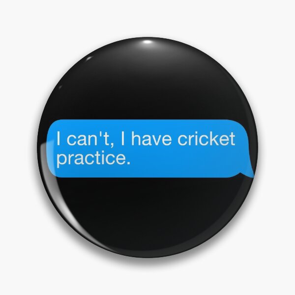 Item preview, I Cant I Have Cricket Practice designed and sold by isstgeschichte.