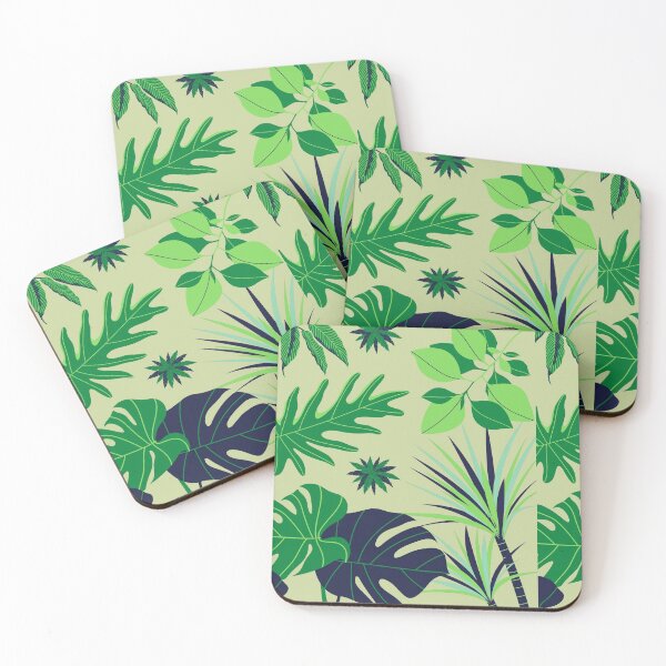 Item preview, Green plants leaves pattern gift design designed and sold by Michael Schmidt.