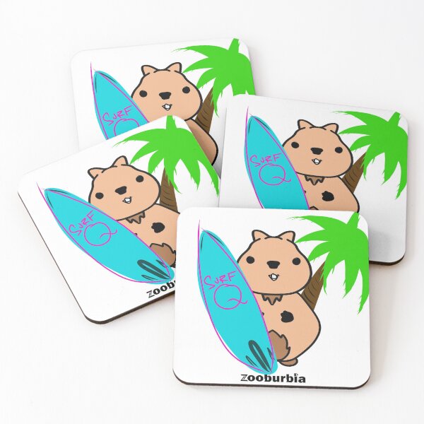 Item preview, Go surf a wave like a Quokka designed and sold by Zooburbia.