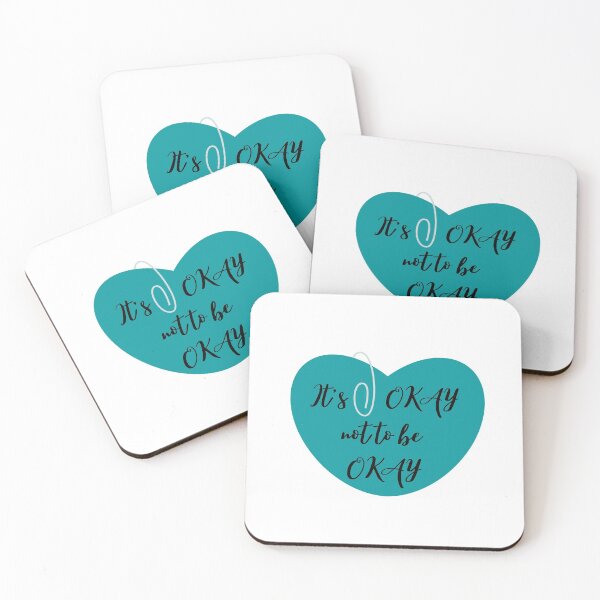 Item preview, Its okay not to be okay - blue sticker note  designed and sold by AllyShop.