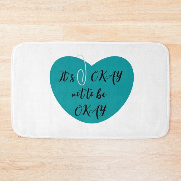 Item preview, Its okay not to be okay - blue sticker note  designed and sold by AllyShop.