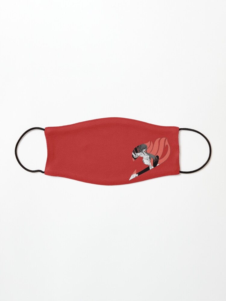 Erza Scarlet Fairy Tail Logo Mask By Lgextra Redbubble