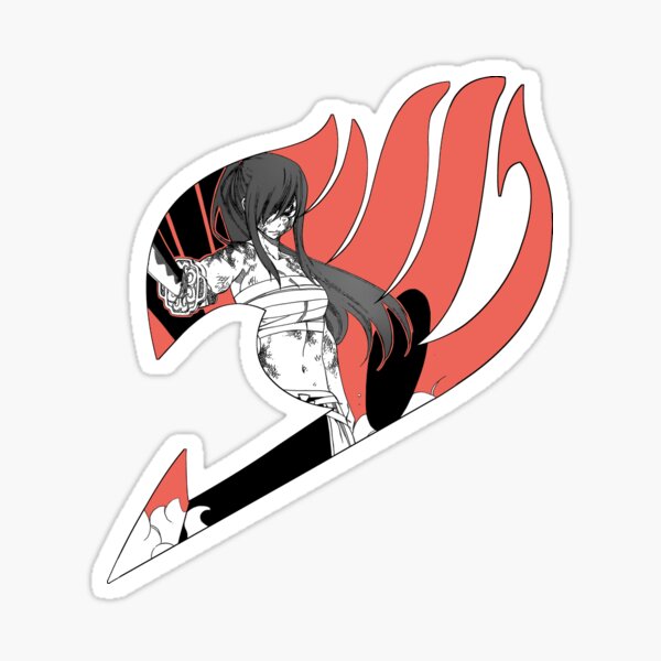 Natsu Dragneel Fairy Tail Logo Sticker By Lgextra Redbubble