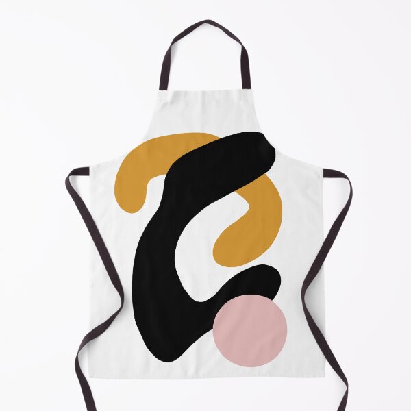 Item preview, Arte abstracto - Círculo de ondas - Negro Rosa Amarillo designed and sold by Geometricshow.